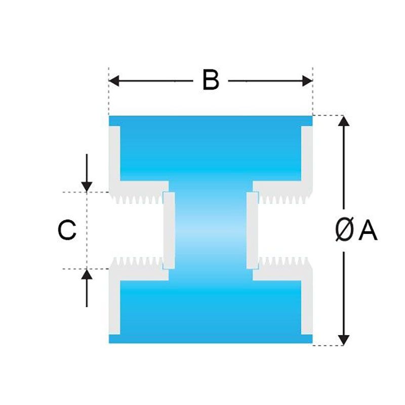 C Tip Titreşim Takozları C-085